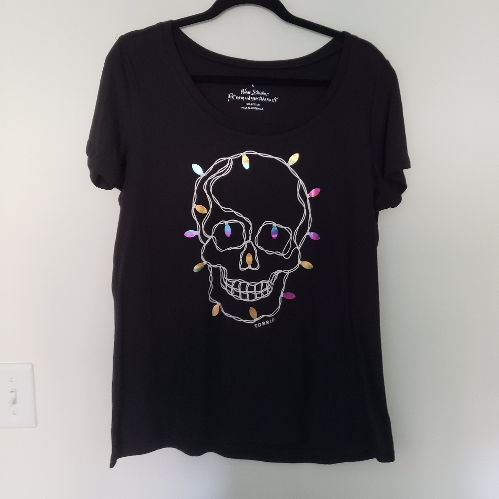 Skull with Lights Top